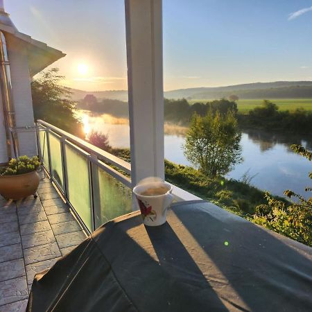 Haus An Der Weser Ferienwohnung Brevorde Екстер'єр фото